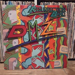 D.M.Z. Resurrection Band Colorful Vintage Vinyl